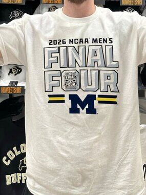 2026 NCAA Mens Final Four Michigan Wolverines March Madness shirt